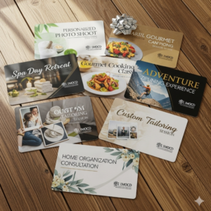 Gift Cards (for specific services)